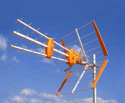 UHF only Band 4 & Band 5 45 eliment super fringe horizintal/ve
